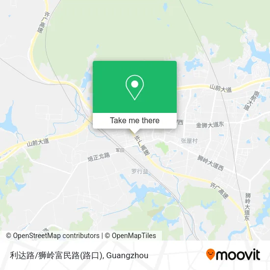 利达路/狮岭富民路(路口) map