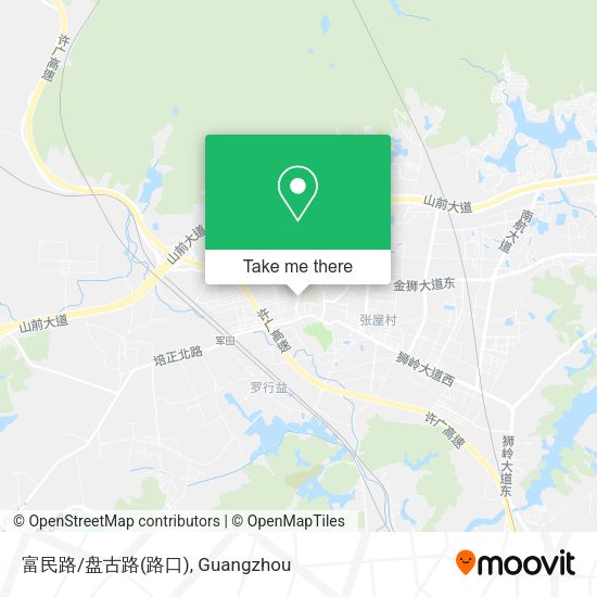 富民路/盘古路(路口) map
