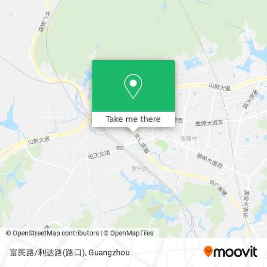 富民路/利达路(路口) map