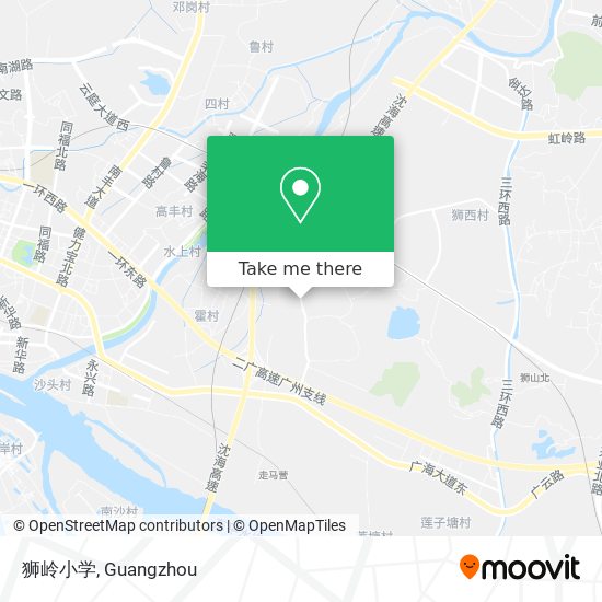 狮岭小学 map