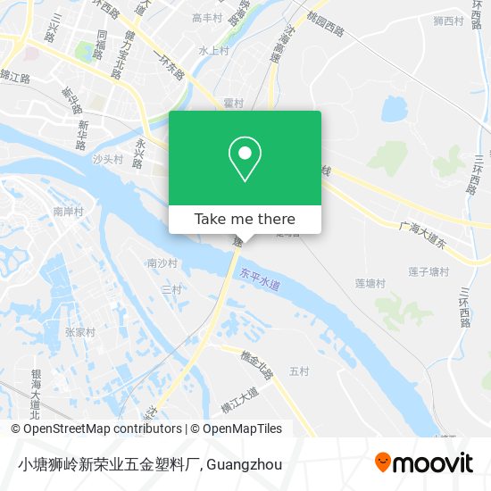 小塘狮岭新荣业五金塑料厂 map