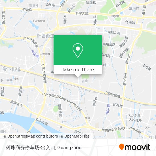 科珠商务停车场-出入口 map