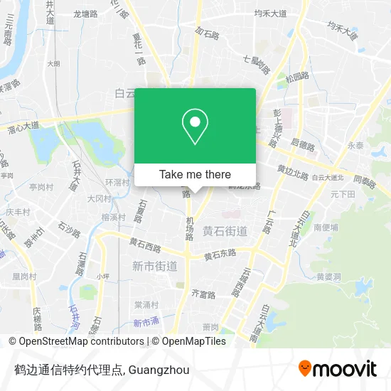 鹤边通信特约代理点 map