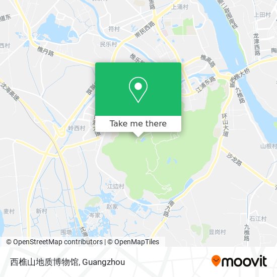 西樵山地质博物馆 map