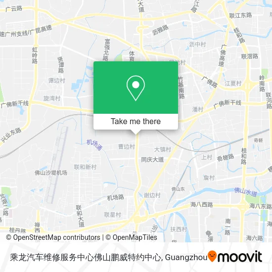 乘龙汽车维修服务中心佛山鹏威特约中心 map