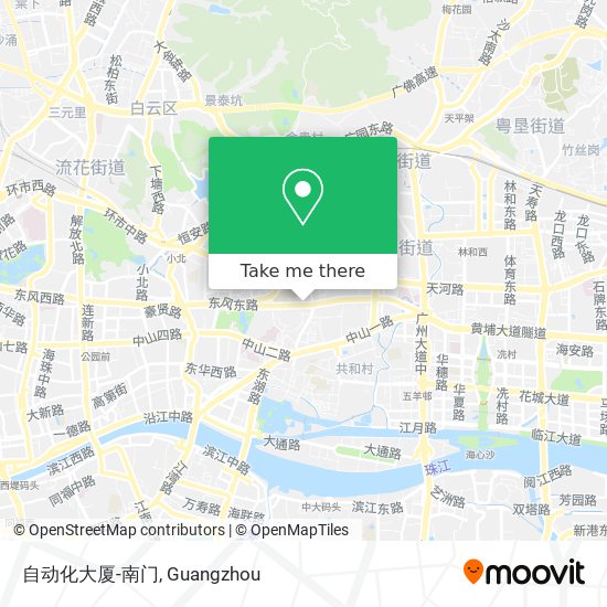 自动化大厦-南门 map