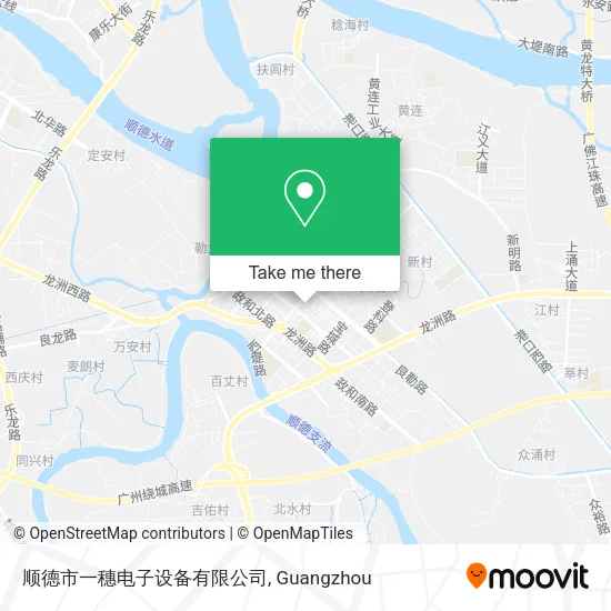顺德市一穗电子设备有限公司 map