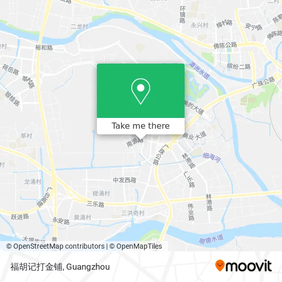 福胡记打金铺 map