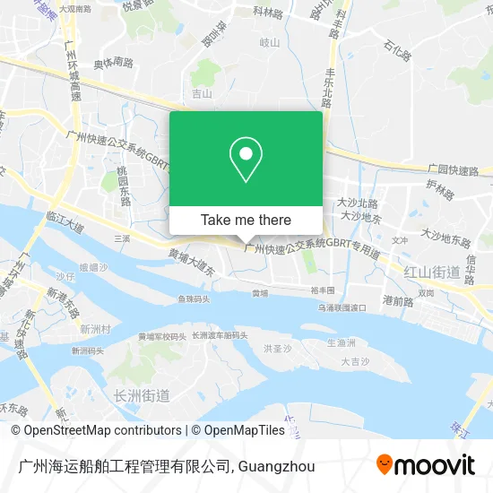 广州海运船舶工程管理有限公司 map