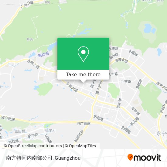 南方特同内南部公司 map