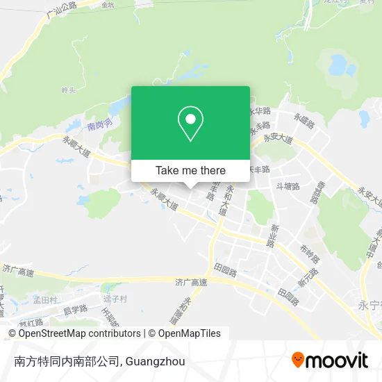 南方特同内南部公司 map