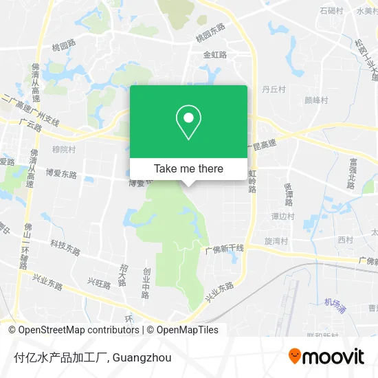 付亿水产品加工厂 map