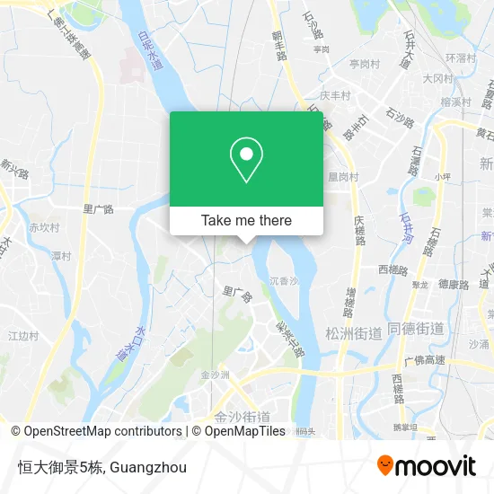 恒大御景5栋 map