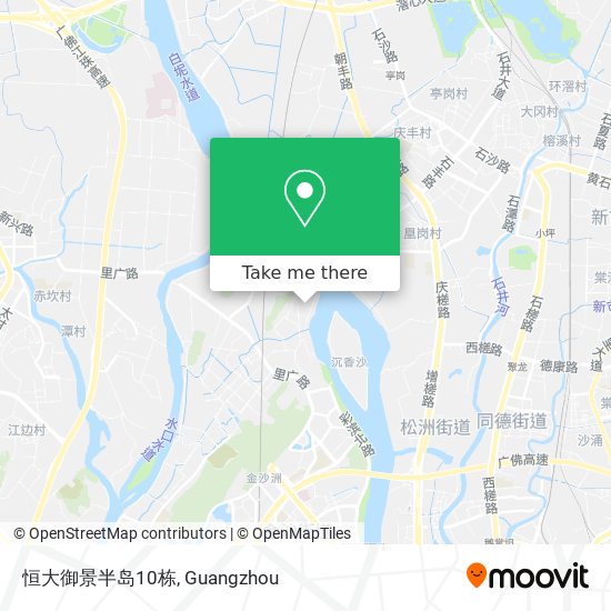 恒大御景半岛10栋 map