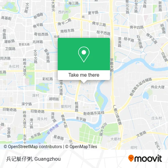 兵记艇仔粥 map