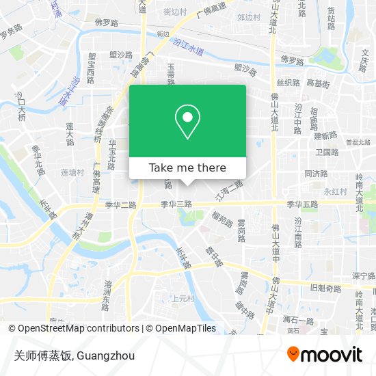 关师傅蒸饭 map