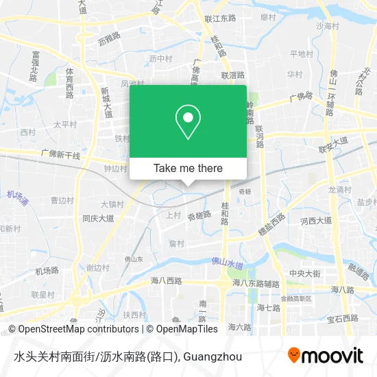 水头关村南面街/沥水南路(路口) map