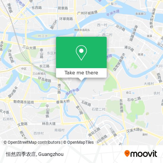 恒然四季农庄 map