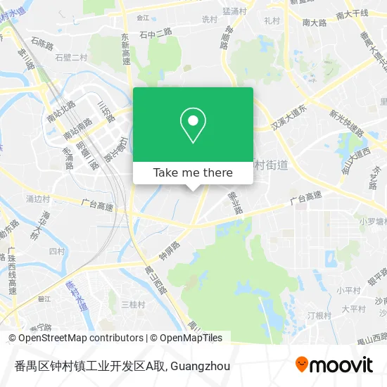 番禺区钟村镇工业开发区A取 map