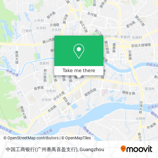 中国工商银行(广州番禺喜盈支行) map