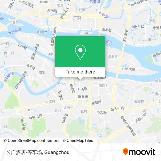 长广酒店-停车场 map
