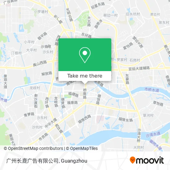 广州长鹿广告有限公司 map