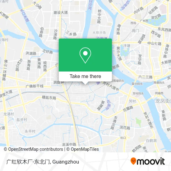 广红软木厂-东北门 map