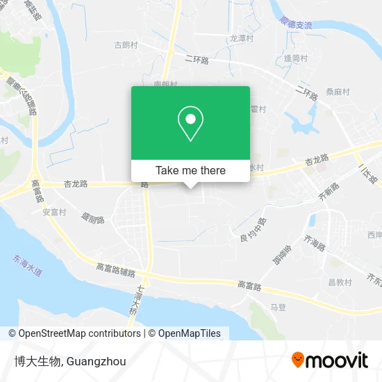 博大生物 map