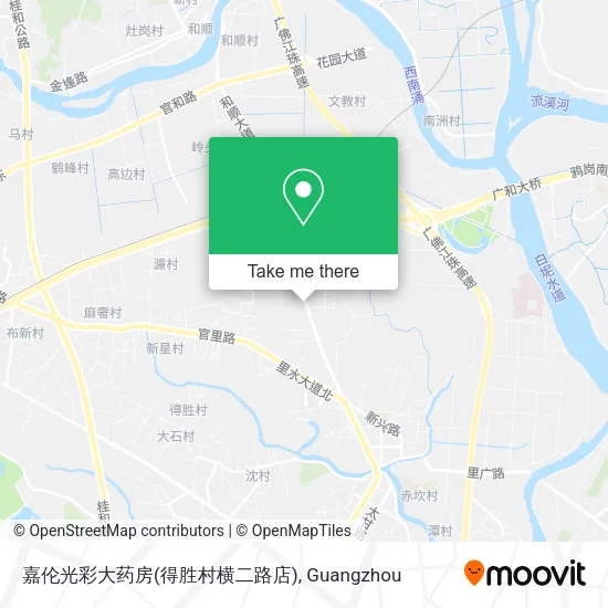 嘉伦光彩大药房(得胜村横二路店) map