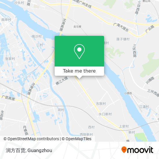 润方百货 map