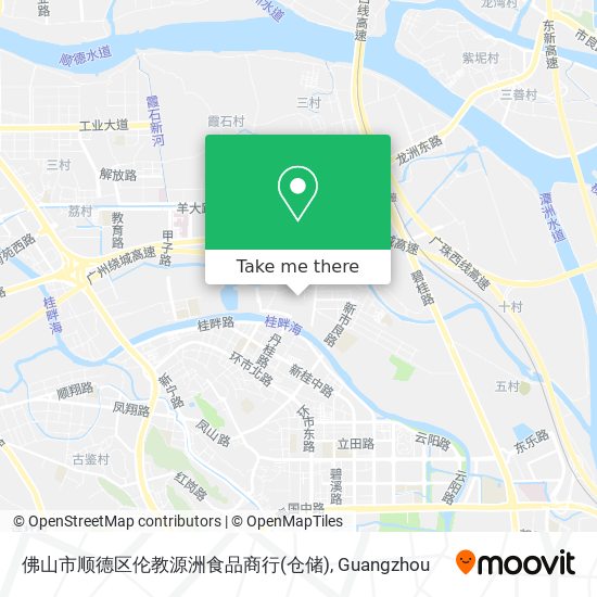 佛山市顺德区伦教源洲食品商行(仓储) map