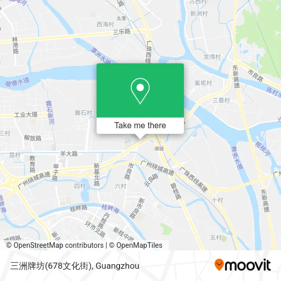 三洲牌坊(678文化街) map