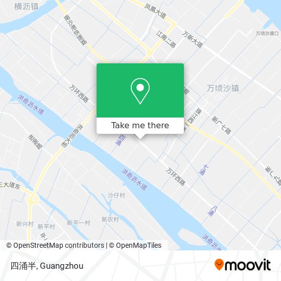 四涌半 map