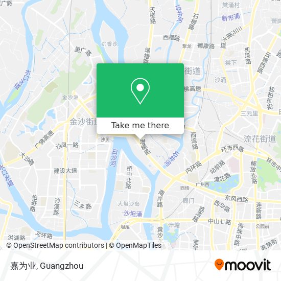 嘉为业 map