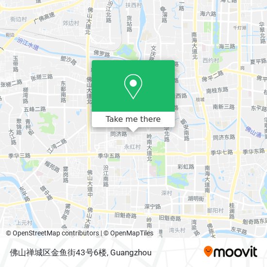 佛山禅城区金鱼街43号6楼 map