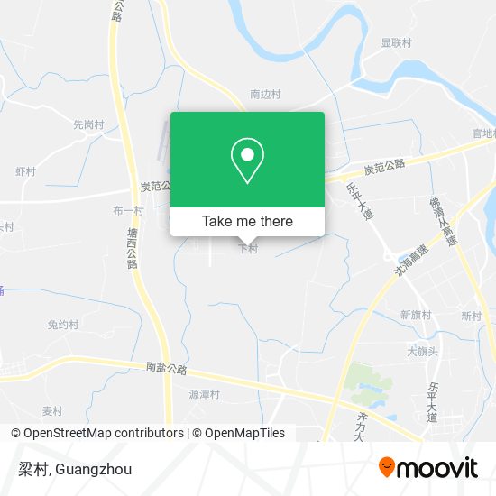 梁村 map