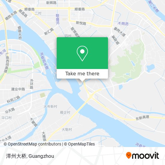潭州大桥 map