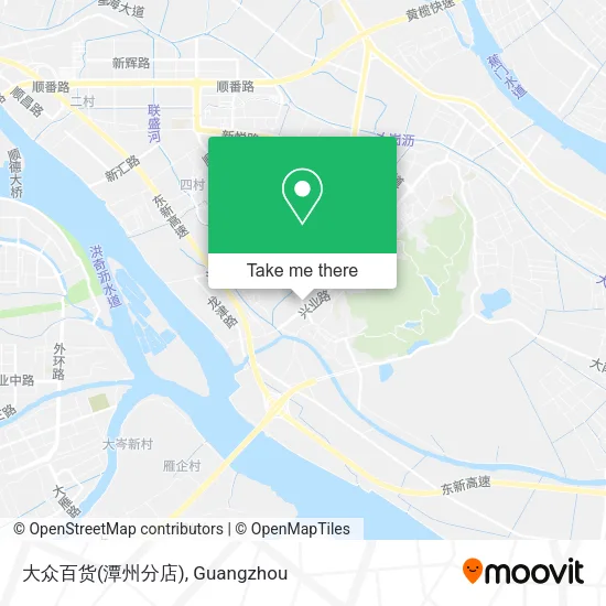 大众百货(潭州分店) map