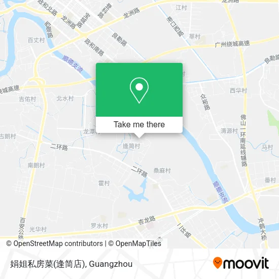 娟姐私房菜(逢简店) map
