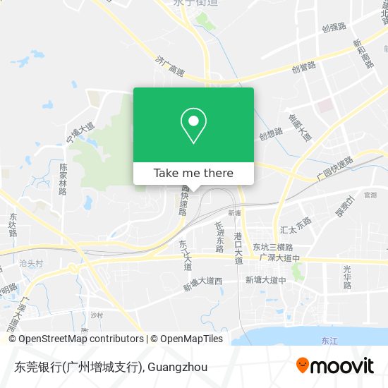 东莞银行(广州增城支行) map