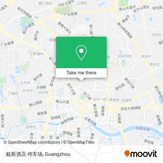 戴斯酒店-停车场 map