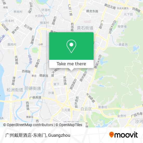 广州戴斯酒店-东南门 map