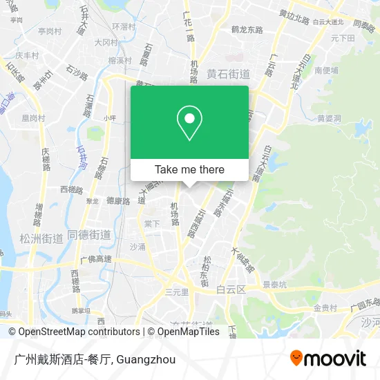 广州戴斯酒店-餐厅 map