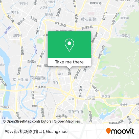 松云街/机场路(路口) map