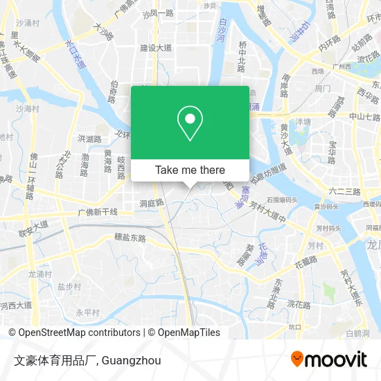 文豪体育用品厂 map