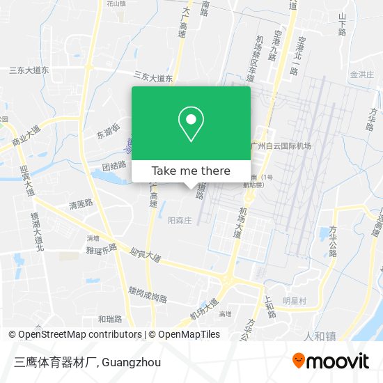 三鹰体育器材厂 map