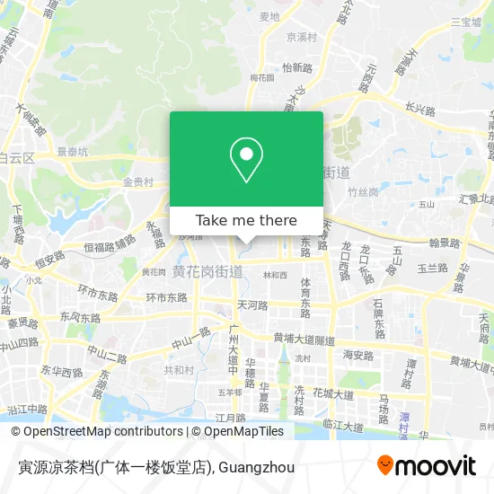 寅源凉茶档(广体一楼饭堂店) map