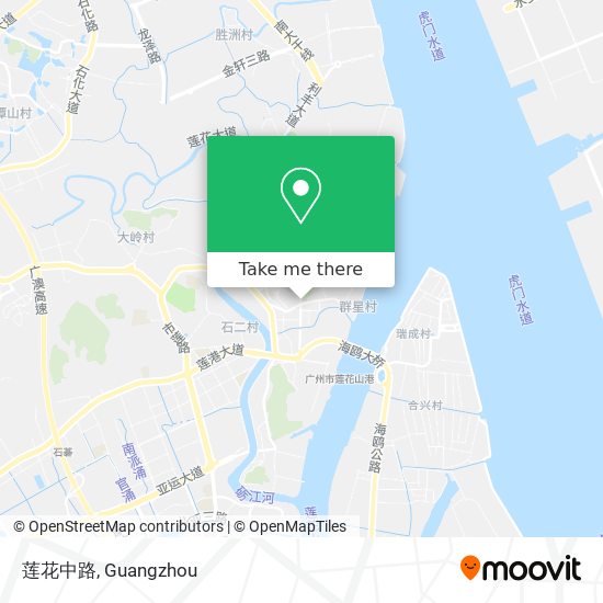 莲花中路 map