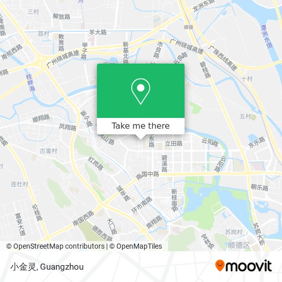 小金灵 map
