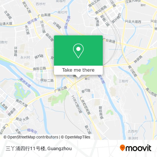 三丫涌四行11号楼 map
